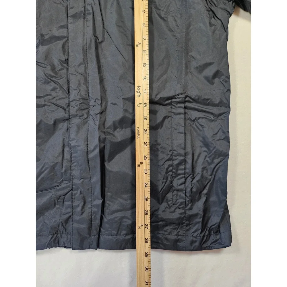 Columbia Mens CWU Omni-Tech Rain Jacket Black Hooded Mesh Lined Lg wind breaker - Picture 3 of 16
